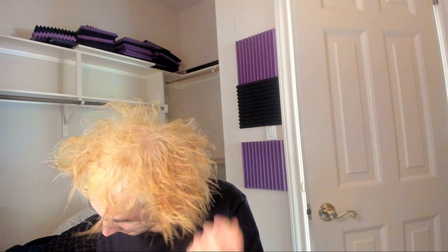 actually bald