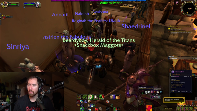Asmongold checks out an RP server.