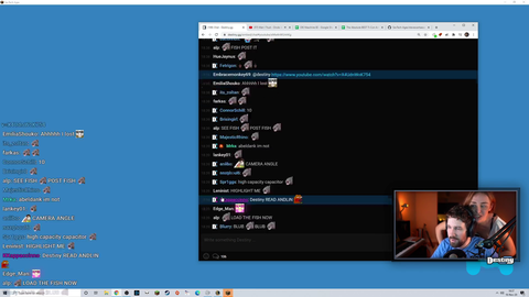 Melina threatens to tickle Destiny if he plays League