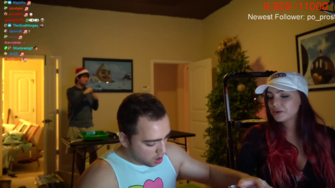 Miz gets a custom N64 for Christmas from a fan