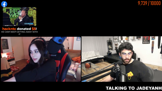 Jade brings up Hasan's dms