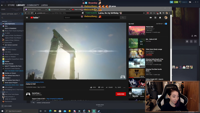 When you say your birthday in chat and the streamer actually appreciates you