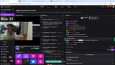 AsianJeff leaks his twitch income for this month, making over $150k