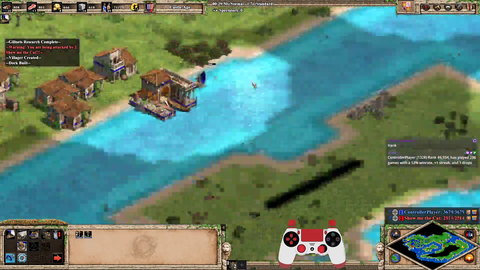 Age of Empires 2 ranked ladder with controller