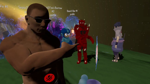 Awesome Runescape avatar in VRChat