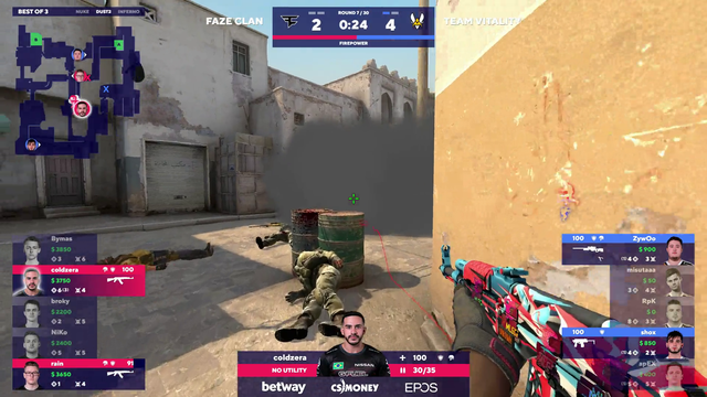 CS prodigy Zywoo hits an amazing jumping shot