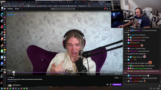 QT goes lives condemning Atrioc and the constant exploitation of women on the internet