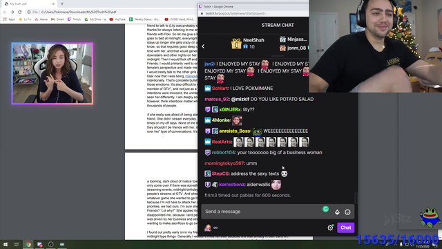 Poki's Twitch Chat
