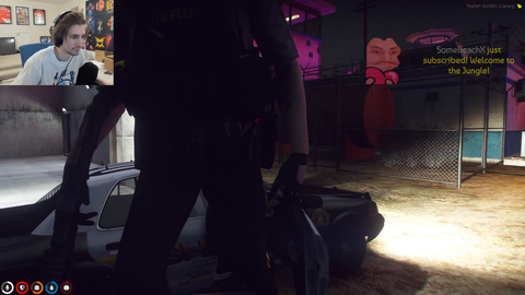 OFFICER DOWN!!! (XQC First Ride Along)