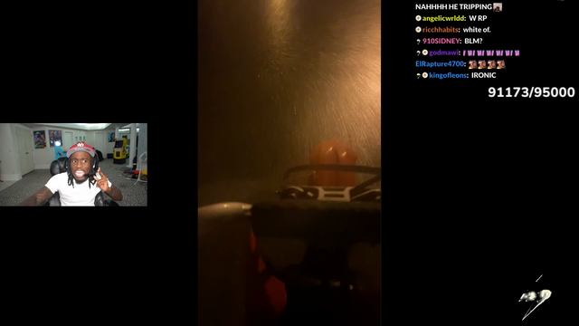 Kai Cenat gets a Tampa Bay viewer to give chat a live weather broadcast