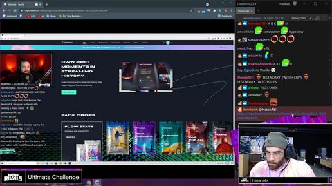 Hasan reacts to Destiny's NFT sponsor