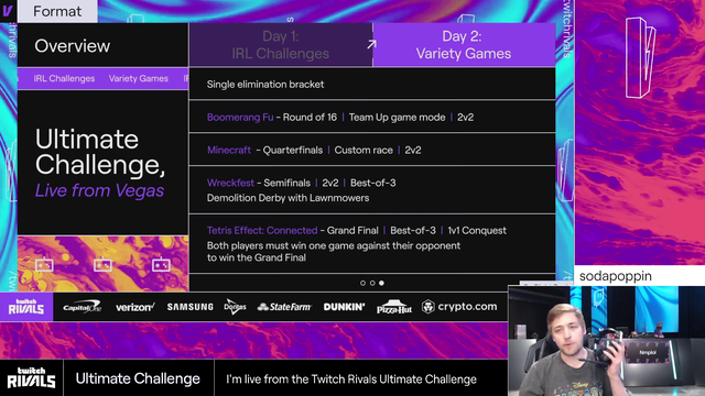 Soda explains why his team lost the tug of war