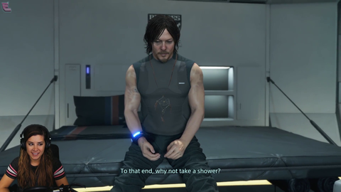 Elspeth finds the No-No Square in Death Stranding