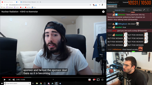 Hasan goes full ego mode against chat