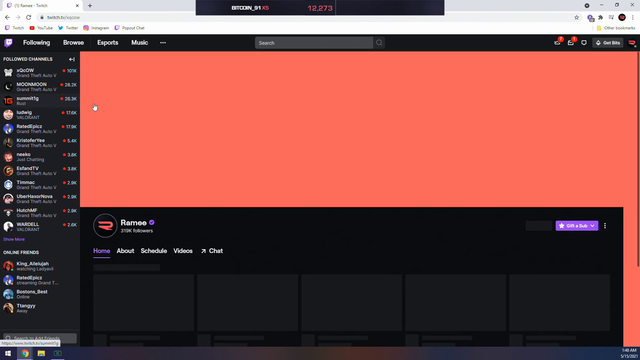 Ramee turns on X's stream at the perfect moment to see X blame Ramee's car for losing a race - COPIUM