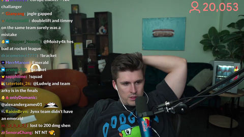 Another League tourney, another Ludwig rant
