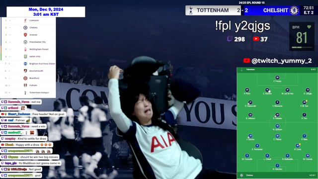 after 2-0 in 11min