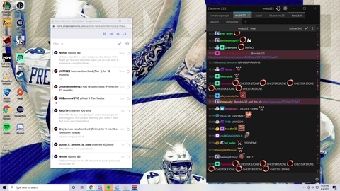 Erobb starts his stream