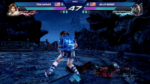 EVO2019 - PS4 Crashes midfight during Tekken 7 pools