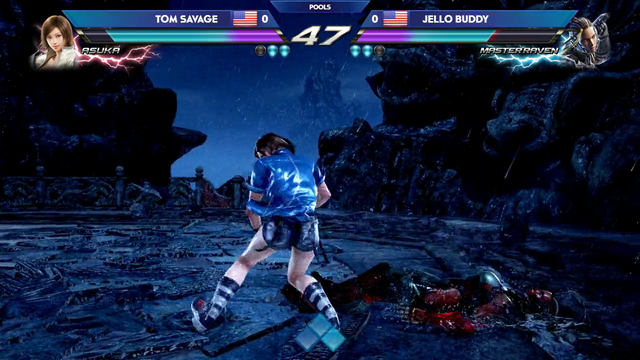 EVO2019 - PS4 Crashes midfight during Tekken 7 pools