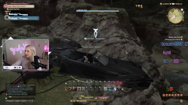 Luxx gets an uber ride in FFXIV