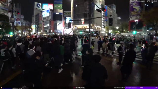 Shibuya Crossing Celebration
