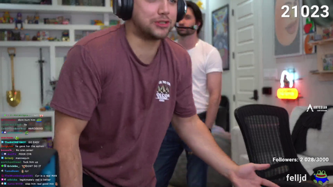 Cyr lost the bet with Mizkif