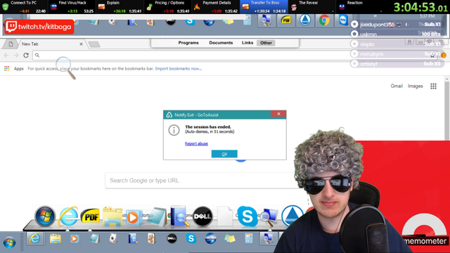 Scammer is a potty mouth