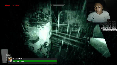 Streamer Caught Off Guard on Outlast