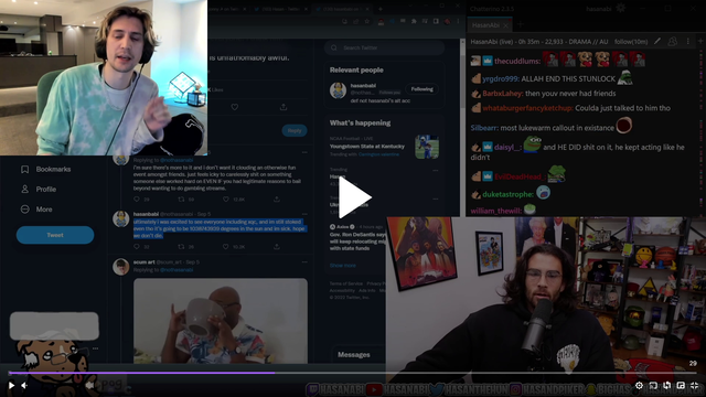 xQc on the QT Cinderella situation