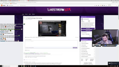 Destiny responds to Mitch's statements about not caring about success and the importance of "being real".