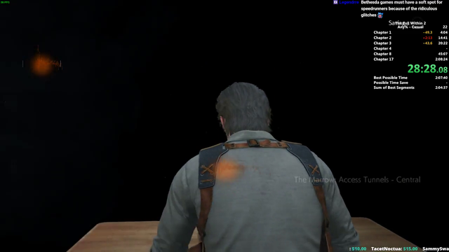 Speedrunner has the weirdest glitch.