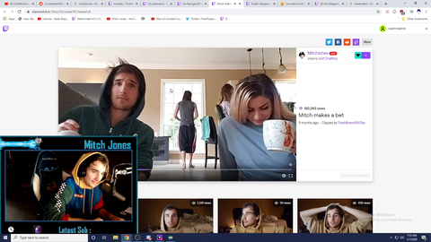 Mitch jones is getting a GGX tattoo on his a$$