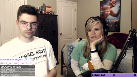 Streamer's mom tells embarrassing story