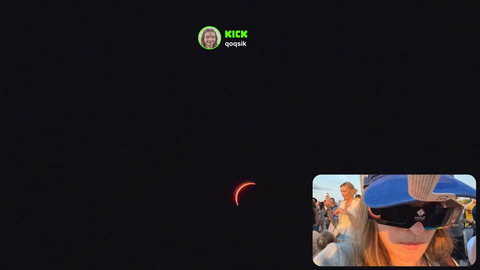 Qoqsik watches Solar Eclipse totality in Spain