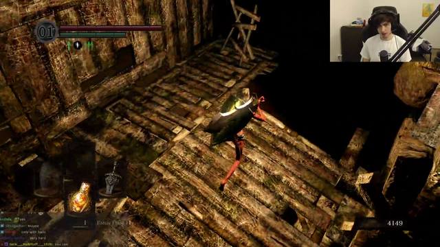 Super plays a horror game