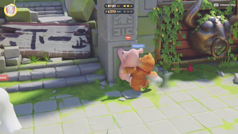 "Oh Poke what's up?"