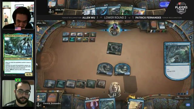 Magic the gathering player cam shows guy peeing in the background