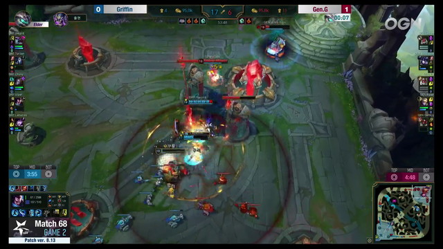 Crazy finish in LCK game