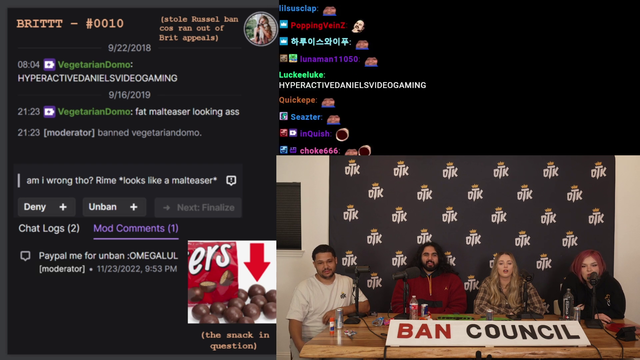 Russell's mods gets exposed for asking for money for unbans