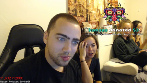 Maya tells her friends about the 40 minute handjob.