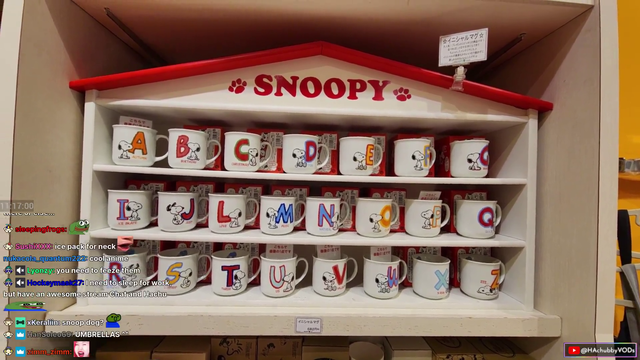 japanese store and Hachubby vs english alphabet