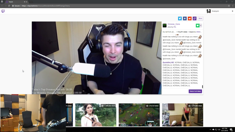 Greeks reaction to Grossgore talking about him.