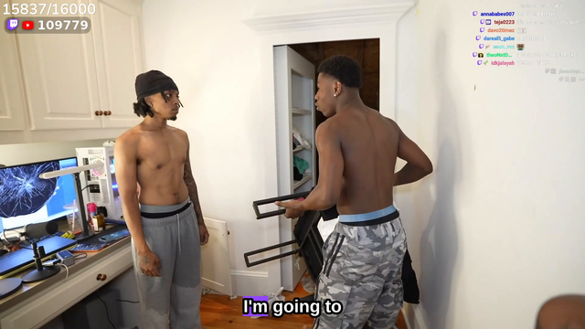 Rakai and Kai Cenat’s little brother get into an altercation