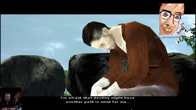 Moon's face at the end