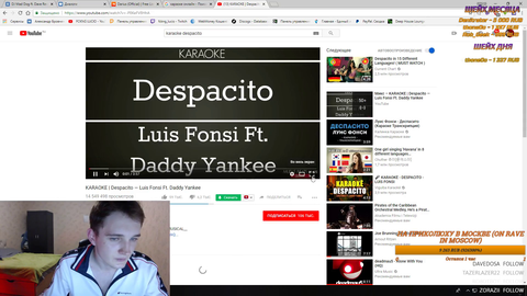 Russian Guy Sings Despacito In Spanish