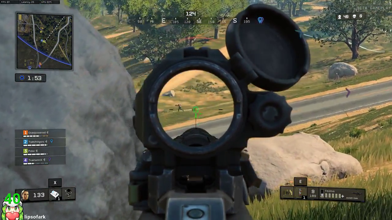 Poke lands an insane molotov in Blackout