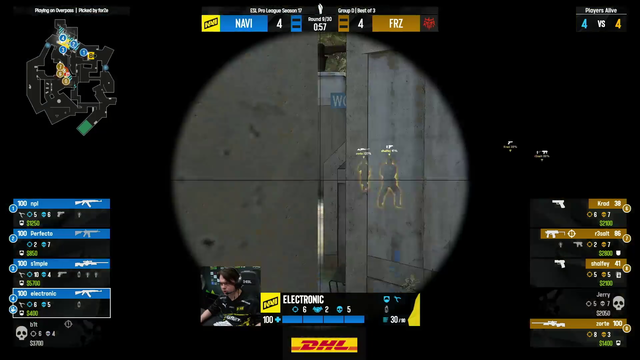 s1mple insane 4K with wallbangs