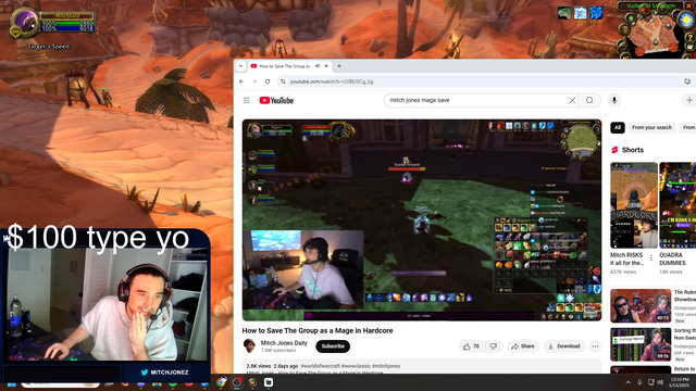 Mitchjones shows how mages save lives in HC, Pirate doesn't approve