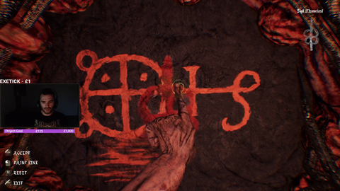 Drawing a penis in Agony completes a puzzle